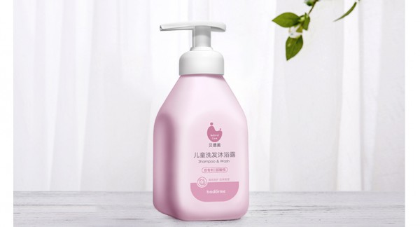 贝德美儿童洗发沐浴二合一    天然植物原香·让宝宝爱上洗澡