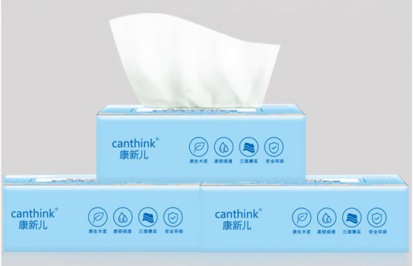 宝宝纸巾怎么选？canthink康新儿婴幼儿保湿纸巾 原生木浆 柔软擦拭宝宝初生幼嫩肌