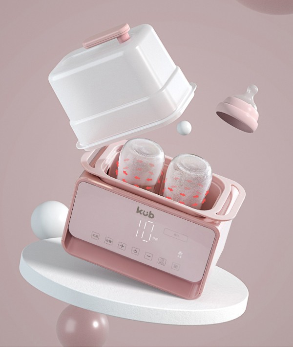 可优比婴儿温奶器消毒器二合一    智能预约·24小时恒温随时调奶