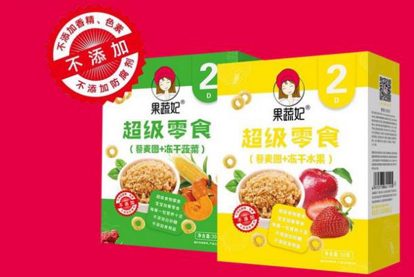 果蔬妃超级零食“藜麦泡芙圈+冻干果蔬”天然营养无添加 安全陪伴儿童每一天