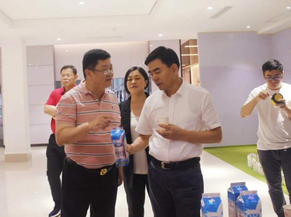 南宁市市委副书记杨维超率调研组一行莅临皇氏集团调研指导
