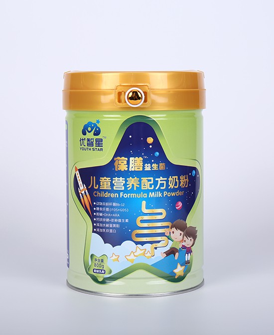 优智星葆膳益生菌儿童营养配方奶粉 “益生菌+膳食纤维” 全方位呵护儿童成长