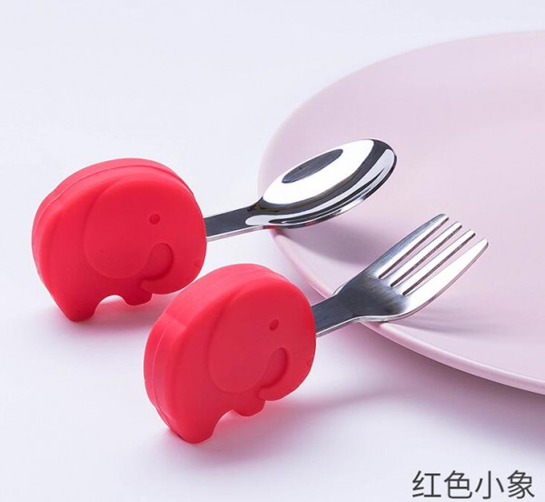 餐勺选的好  宝宝吃饭会更香  firaloo菲拉洛宝宝吃饭训练勺耐高温1无异味