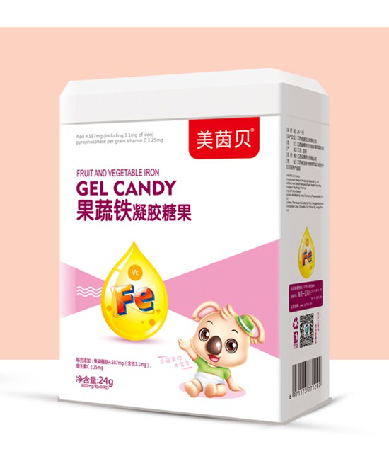 美茵贝凝胶糖果系列 多种配方·多重呵护  为孩子成长助力