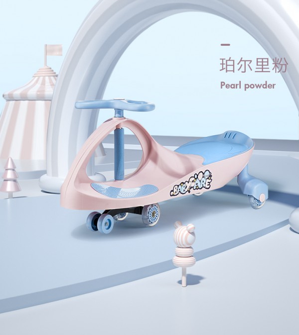 babycare儿童静音万向轮扭扭车   静音模式·让宝宝“静”情玩耍