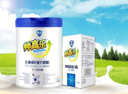 儿童成长奶粉选择什么品牌好  帅高乐3-15岁儿童成长配方奶粉