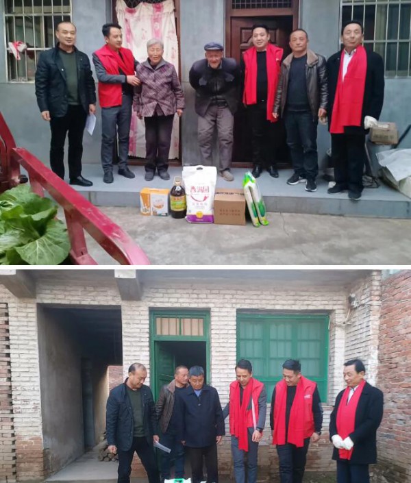 慈善送温暖 爱心献社会｜蔡家坡卡倍多羊奶粉专卖店在行动