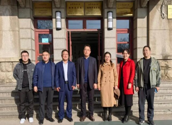 山东省奶业协会王会长一行到山东农业大学交流