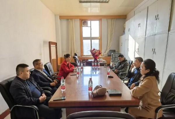 山东省奶业协会王会长一行到山东农业大学交流