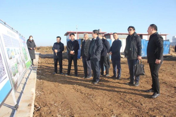 阎良区主要领导调研德瑞牧业智慧牧场建设情况