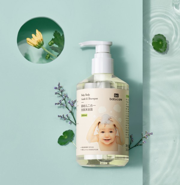 babycare婴幼儿洗发沐浴二合一    感受SPA级的水润滋养力