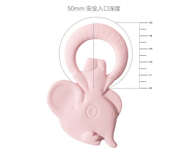 红色小象婴儿硅胶牙胶磨牙棒    实力口碑·粉丝见证