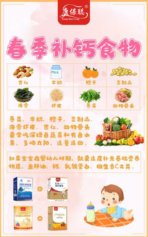 康保聪乳钙胶囊|春季补钙正当时  科学补钙身高窜一窜