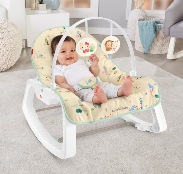 费雪首度携手Sanrio Baby（三丽鸥）推出联名产品：缓解育儿焦虑，解放妈妈双手