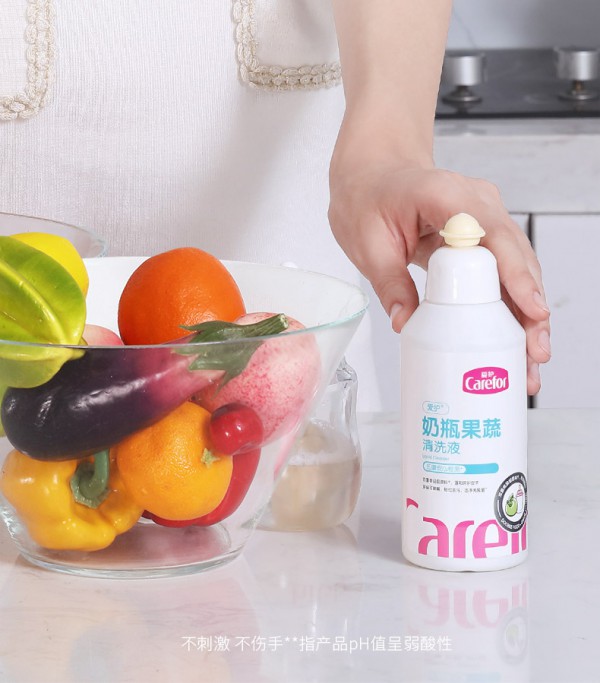 爱护婴儿奶瓶清洗剂    温和洁净·安全去污·清洁更到位
