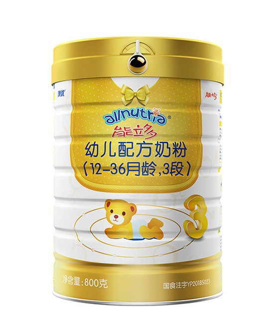 澳优能立多奶粉 双益生元配方 满足宝宝春季生长需求