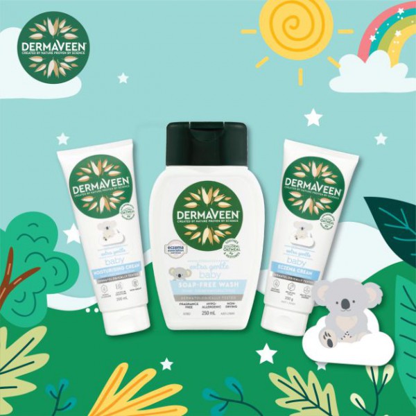 康漾DermaVeen——专为护理干敏肌宝宝的澳洲品牌