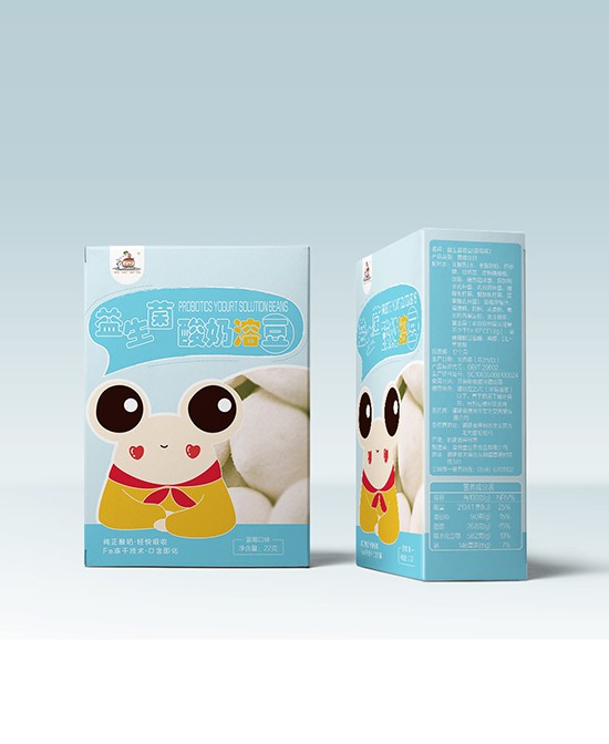 蜗蜗散步益生菌酸奶溶豆   纯正酸奶·轻快吸收