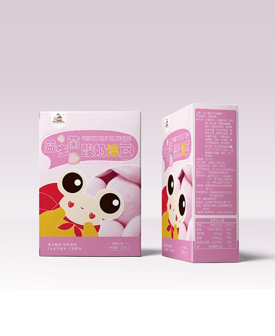 蜗蜗散步益生菌酸奶溶豆   纯正酸奶·轻快吸收