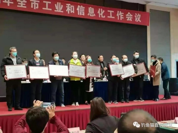 恭贺：钓鱼猫品牌荣膺2020年度重点行业“民营单项冠军企业”奖