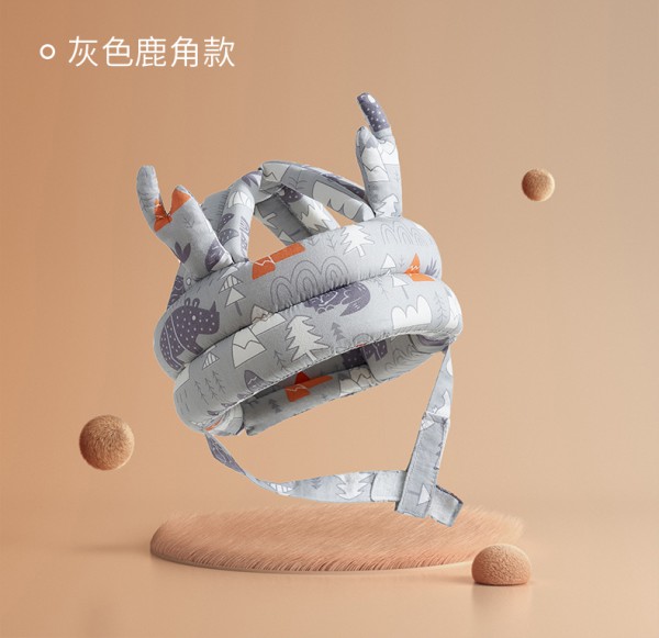 爱贝迪拉儿童学步安全护脑防撞帽    360°防护·保护宝宝安全成长