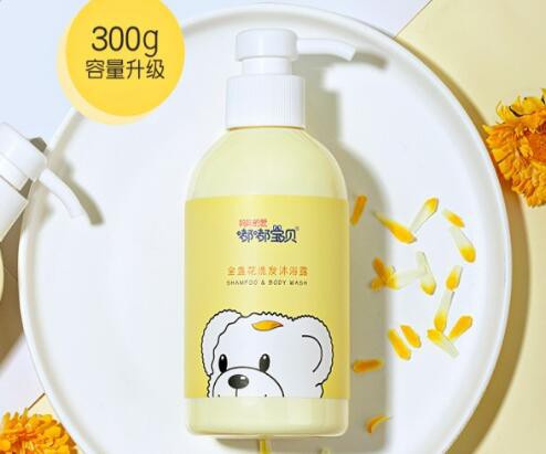 幼儿用什么品牌洗发沐浴露好  嘟嘟宝贝金盏花系列沐浴露超好用