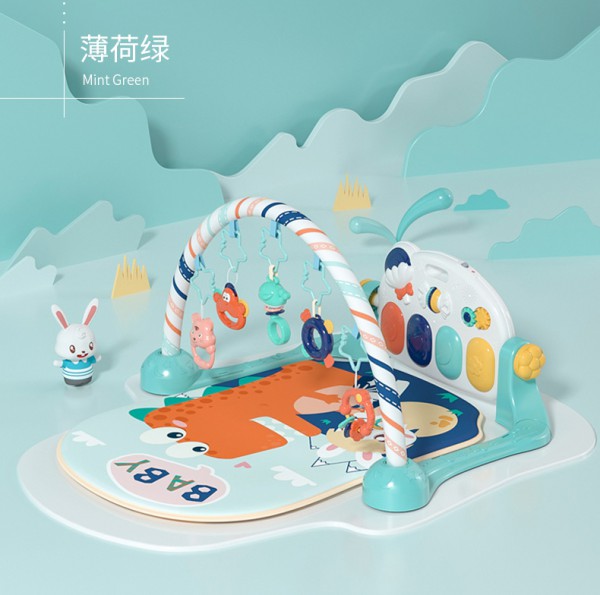 兔小贝健身架脚踏钢琴玩具   益智启蒙·陪伴宝宝成长