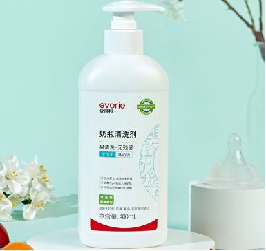 如何正确清洗奶瓶  爱得利奶瓶清洗剂植物洗涤·入口更安心