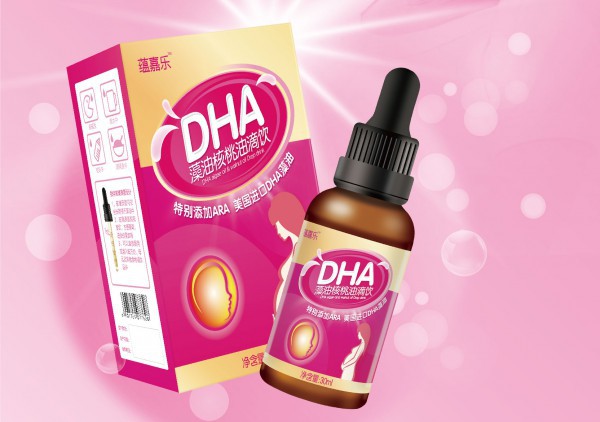 蕴嘉乐DHA藻油核桃油滴饮   天然DHA藻油·让宝宝赢在起跑线上