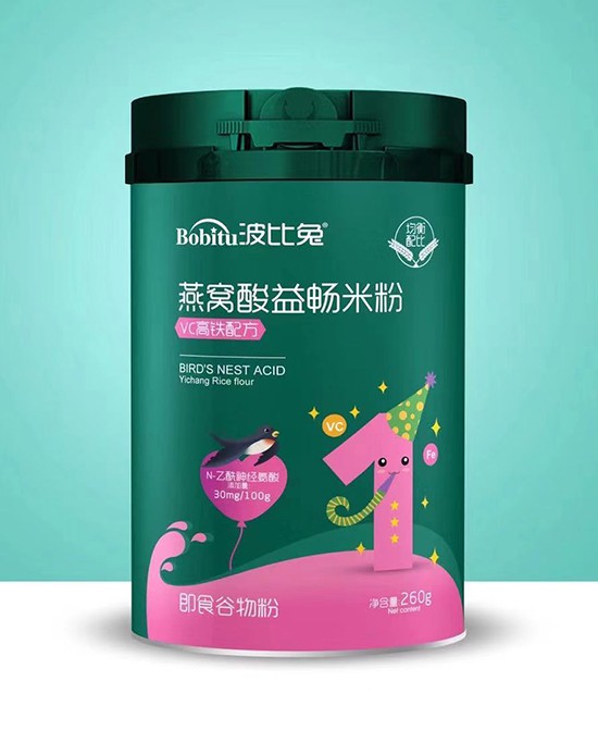 燕窝酸米粉为何那么受欢迎 波比兔燕窝酸益畅米粉系列 营养护肠好消化