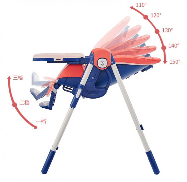 宝宝餐桌椅哪个牌子好  蒂爱多功能可折叠儿童餐椅怎么样