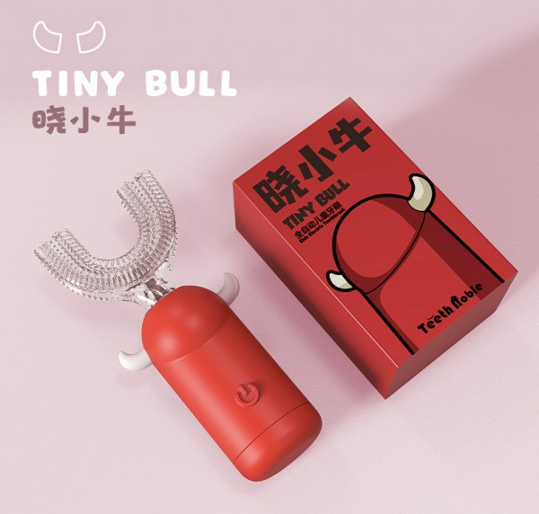 u型电动牙刷儿童用好吗  牙贵族儿童U型电动牙刷美国巴氏刷牙法