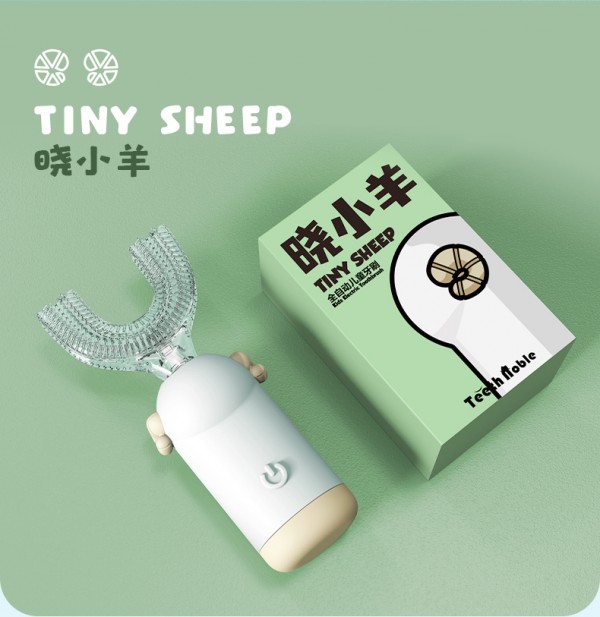 u型电动牙刷儿童用好吗  牙贵族儿童U型电动牙刷美国巴氏刷牙法