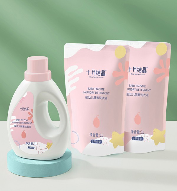 新生儿洗衣液哪个好   十月结晶婴儿抑菌酵素洗衣液怎么样
