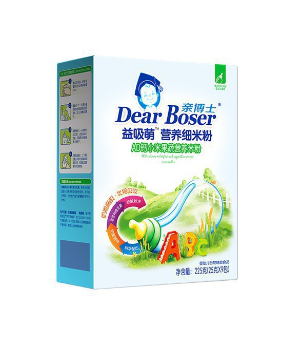 宝宝米粉该怎么选 亲博士Dear Boser米粉系列怎么样