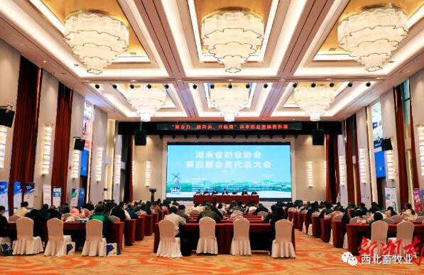 湖南奶业协会成功换届 谭支良当选新会长
