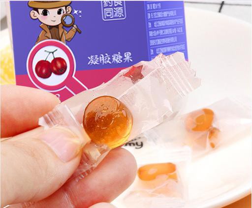 小神探®山楂鸡内金沙棘软糖——儿童喜爱的网红爆款营养小零食