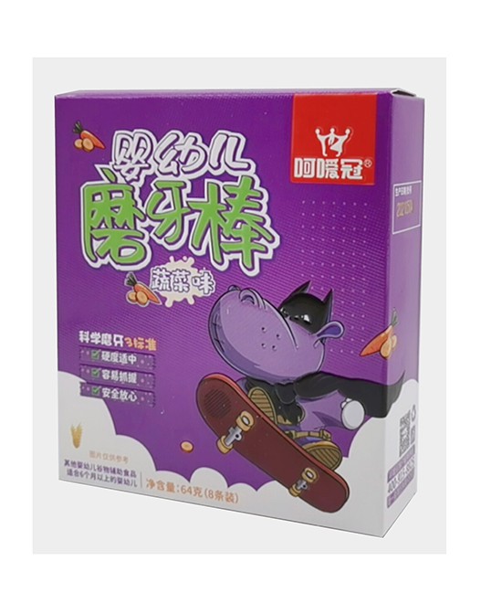 宝宝夏季萌牙怎么缓解不适感  呵嗳冠婴幼儿磨牙棒为你解决难题