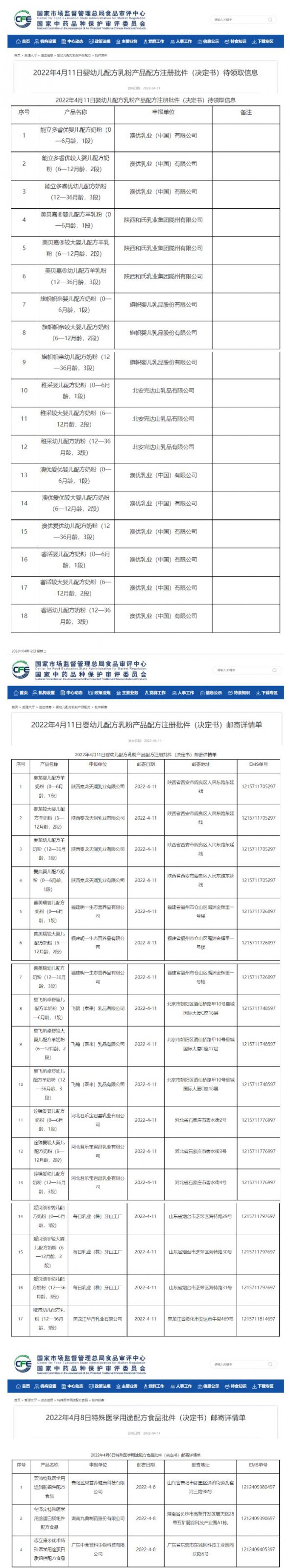 重磅！第三批“新国标”获批名单发布，涉及6个品牌18款婴配粉，其中首个半羊升级全羊的品牌诞生