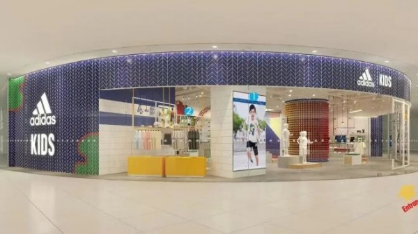 Adidas Kids全新形象店全国首店落地成都IFS