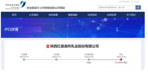红星美羚“羊奶第一股”梦碎  业绩翻倍目标未实现