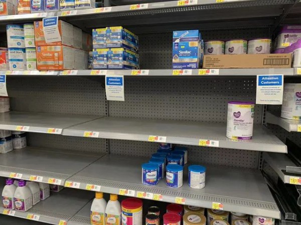 涨价、限购！美国多地婴儿“奶粉荒”持续恶化，40%品牌脱销