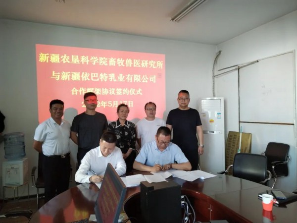 强强联合！依巴特乳业集团与新疆农垦科学院签署合作框架协议！