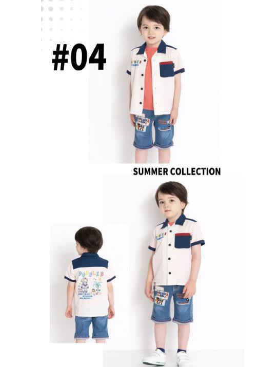 MIKIHOUSE| SHIRTS&DENIM PANTS 洒脱 随性！