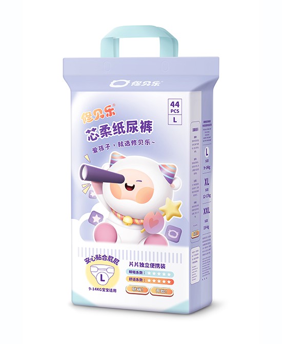 不知道婴童纸尿裤怎么选 修贝乐芯柔纸尿裤很不错