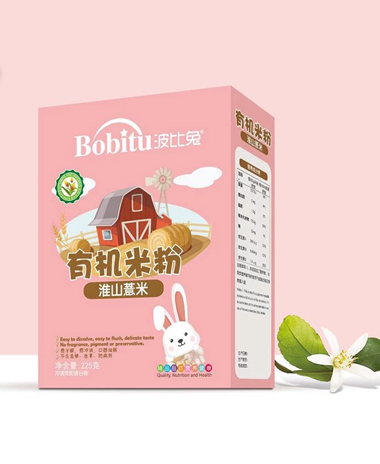 宝宝辅食如何选购 波比兔有机米粉系列好不好