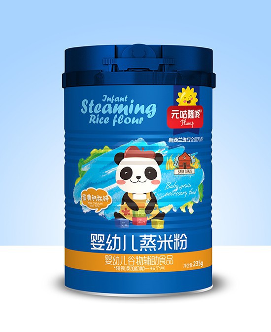 宝宝辅食期选什么辅食好 元咕隆咚婴幼儿蒸米粉很不错