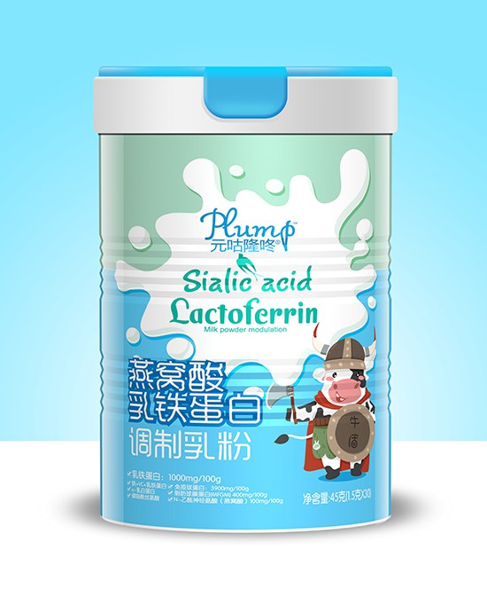 元咕隆咚燕窝酸乳铁蛋白调制乳粉，宝宝免疫力UP，健康无忧！