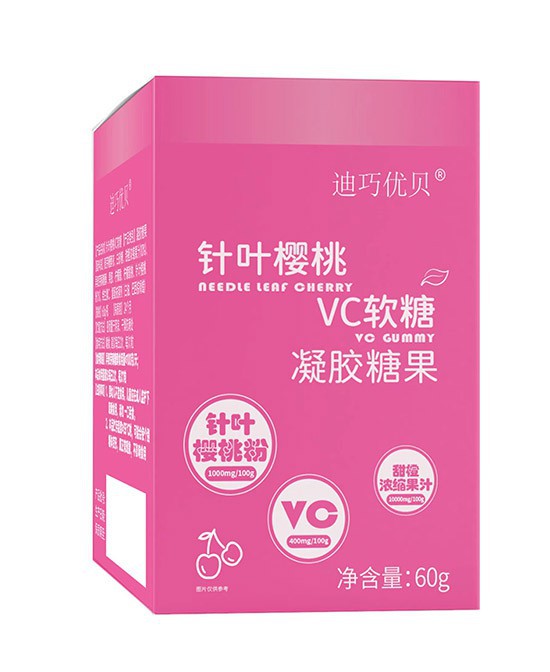 迪巧优贝针叶樱桃vc软糖：独家配方，宝宝好健康