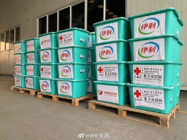 伊利、蒙牛、旺旺，驰援地震灾区！